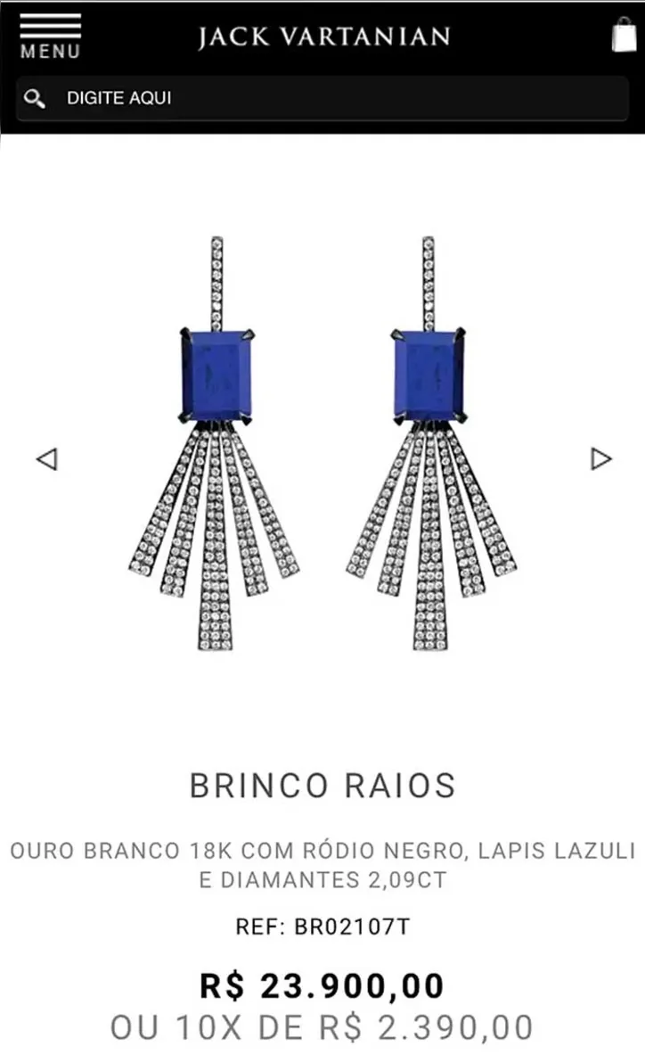 Imagem ilustrativa da imagem Cicarelli oferece recompensa por brinco de quase R$ 24 mil