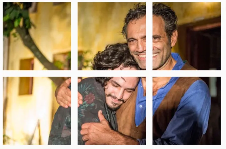 Imagem ilustrativa da imagem Filho de 'Santo' em 'Velho Chico', Gabriel Leone homenageia Domingos Montagner