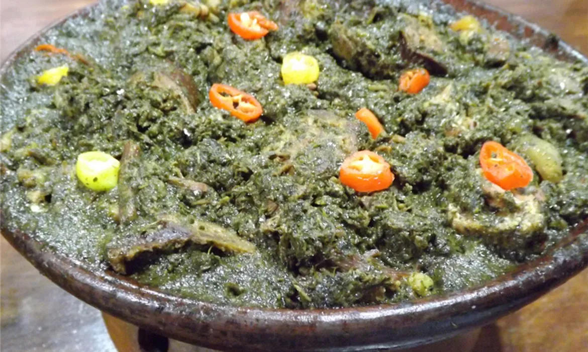 A famosa maniçoba, aqui na versão do Fristique Restaurante