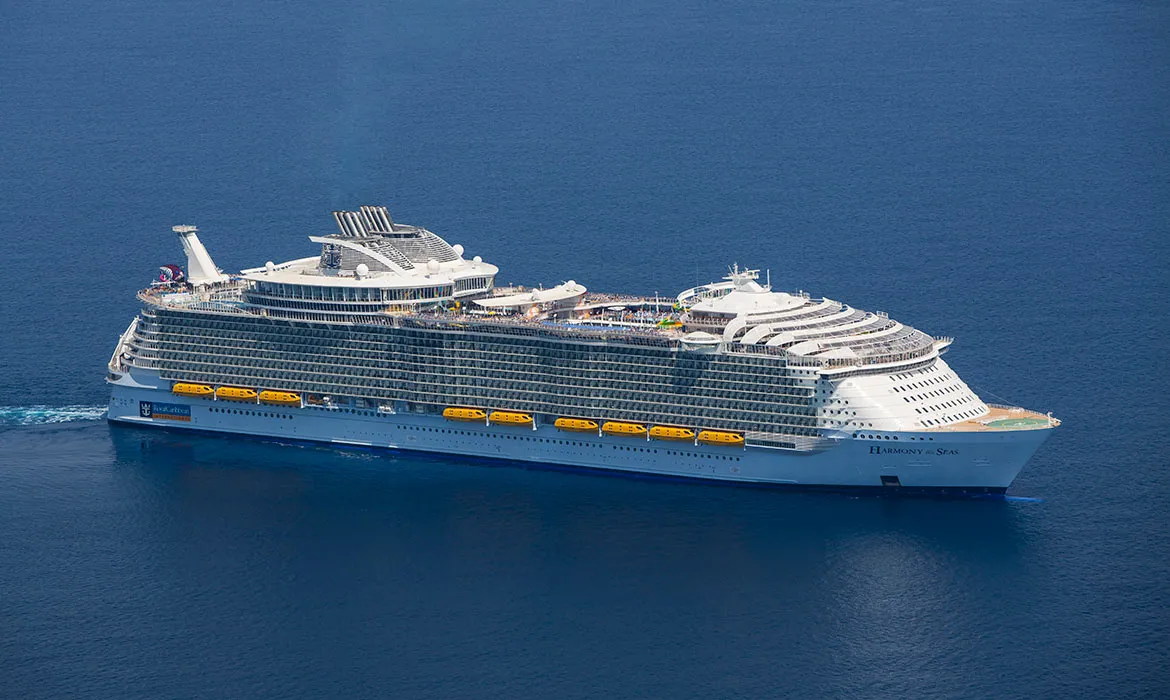 Harmony of the Seas tem uma gama de diversão e entretenimento a bordo