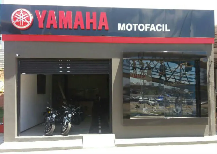A nova Yamaha oferece motos e muitos acessórios