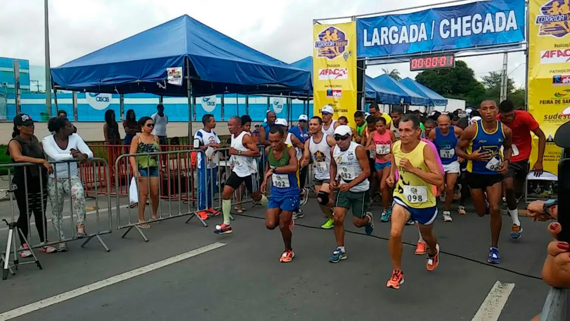 O corrida ocorreu no último domingo, 18
