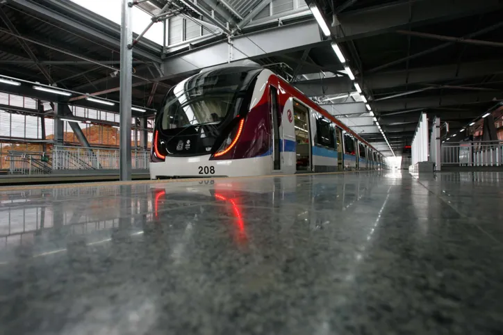 A Linha 2 do metrô de Salvador será totalmente concluída até o final do ano que vem