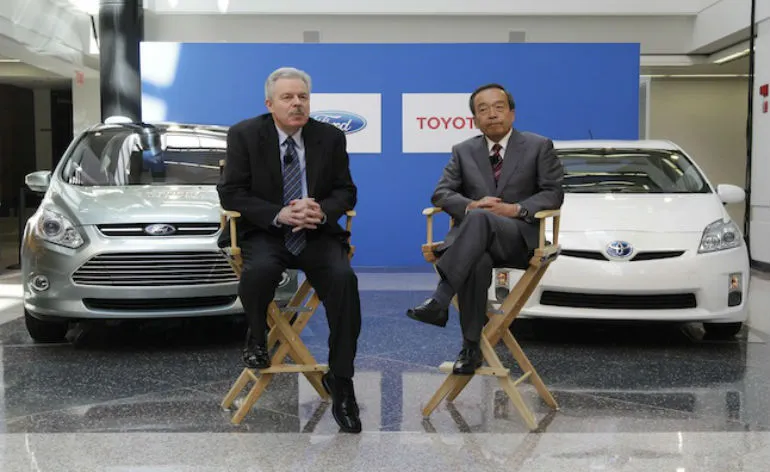 Parceria inédita entre Ford e Toyota