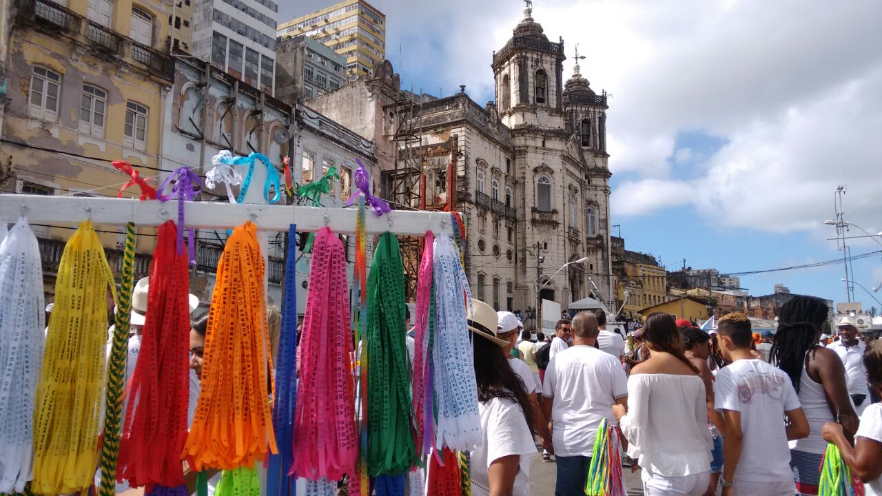 Imagem do Bonfim participa pela 1ª vez do cortejo até a Colina Sagrada