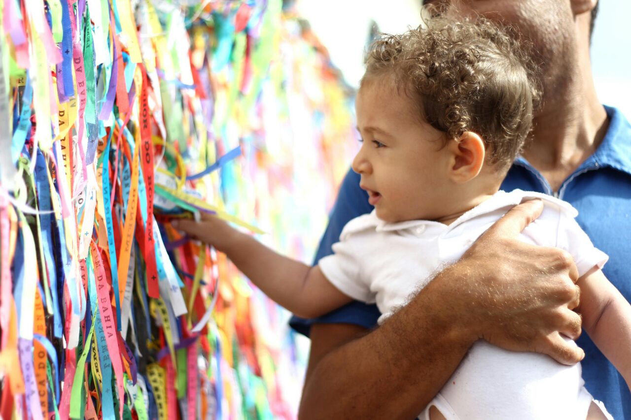 Imagem do Bonfim participa pela 1ª vez do cortejo até a Colina Sagrada