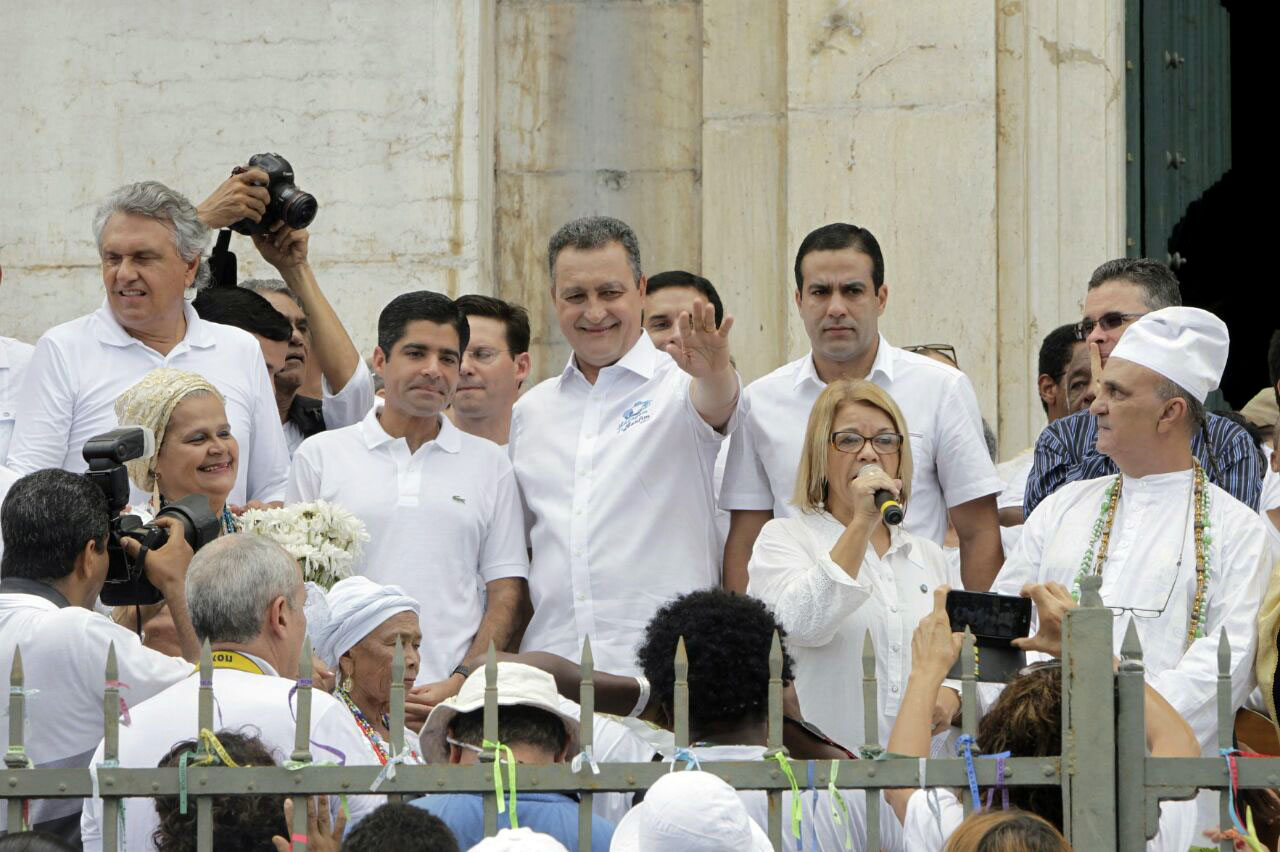 Imagem do Bonfim participa pela 1ª vez do cortejo até a Colina Sagrada