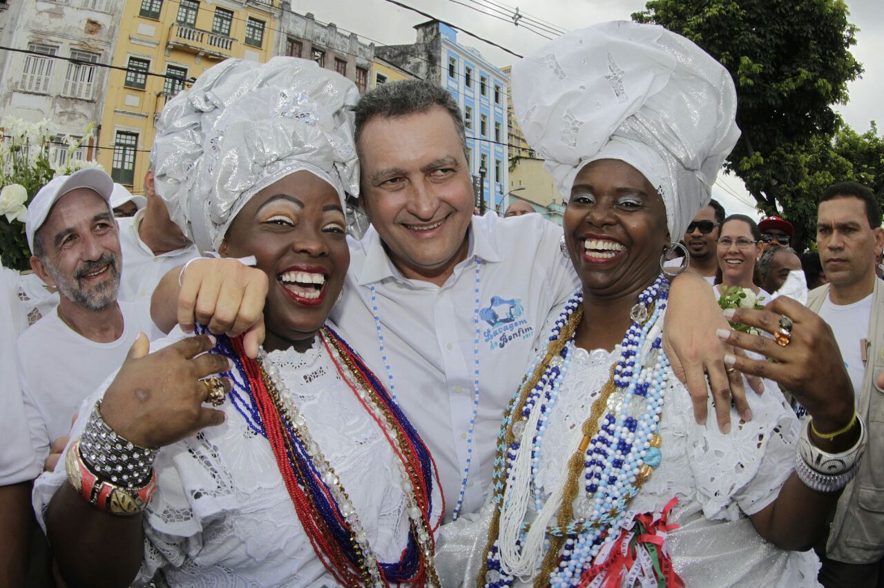 Imagem do Bonfim participa pela 1ª vez do cortejo até a Colina Sagrada