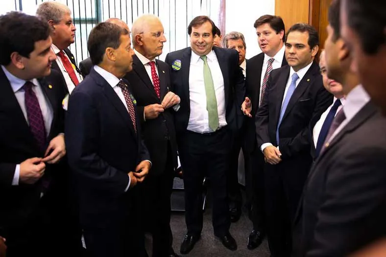 A eleição confirmou o favoritismo de Maia que contava com o apoio do Palácio do Planalto