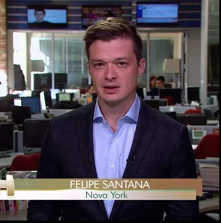Felipe Santana, da TV Globo, está de férias curtindo o Carnaval de Salvador