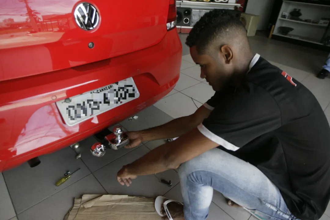 Cada carro precisa de um tipo específico de reboque