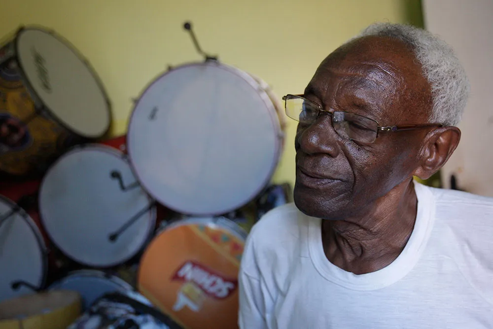 Mestre Paulinho, 64, tocou em muitas casa de shows