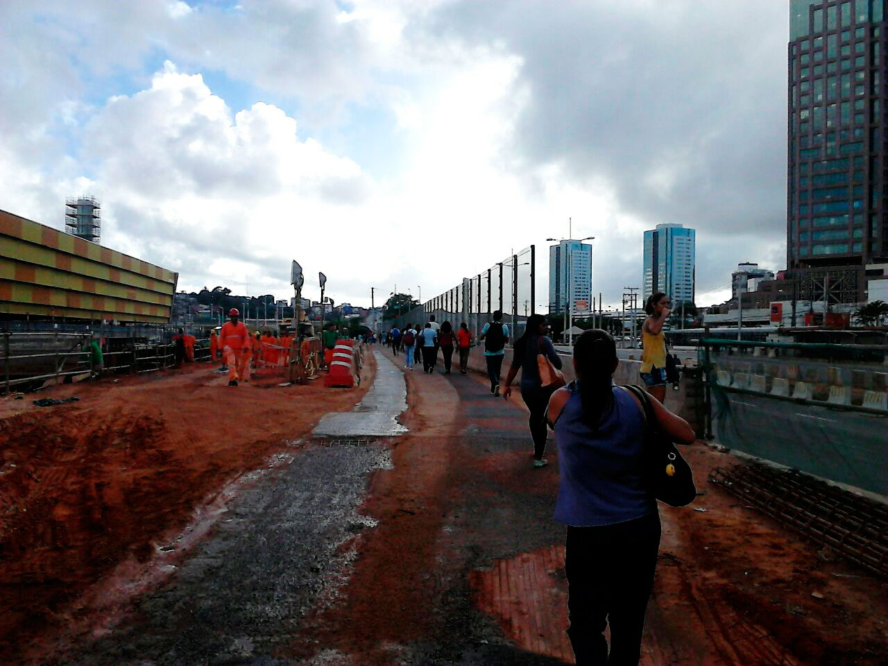Trabalhadores protestam contra reforma da Previdência em Salvador