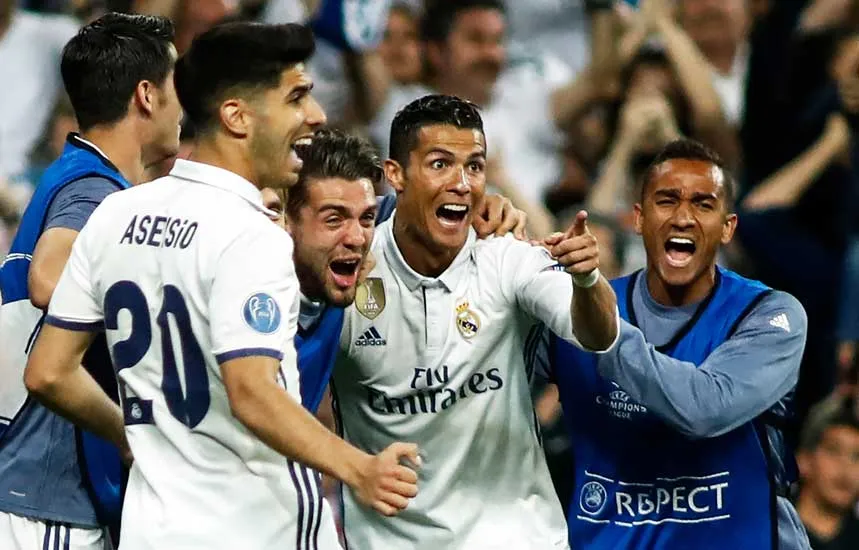 Cristiano Ronaldo foi o nome do confronto com cinco gols nos dois jogos