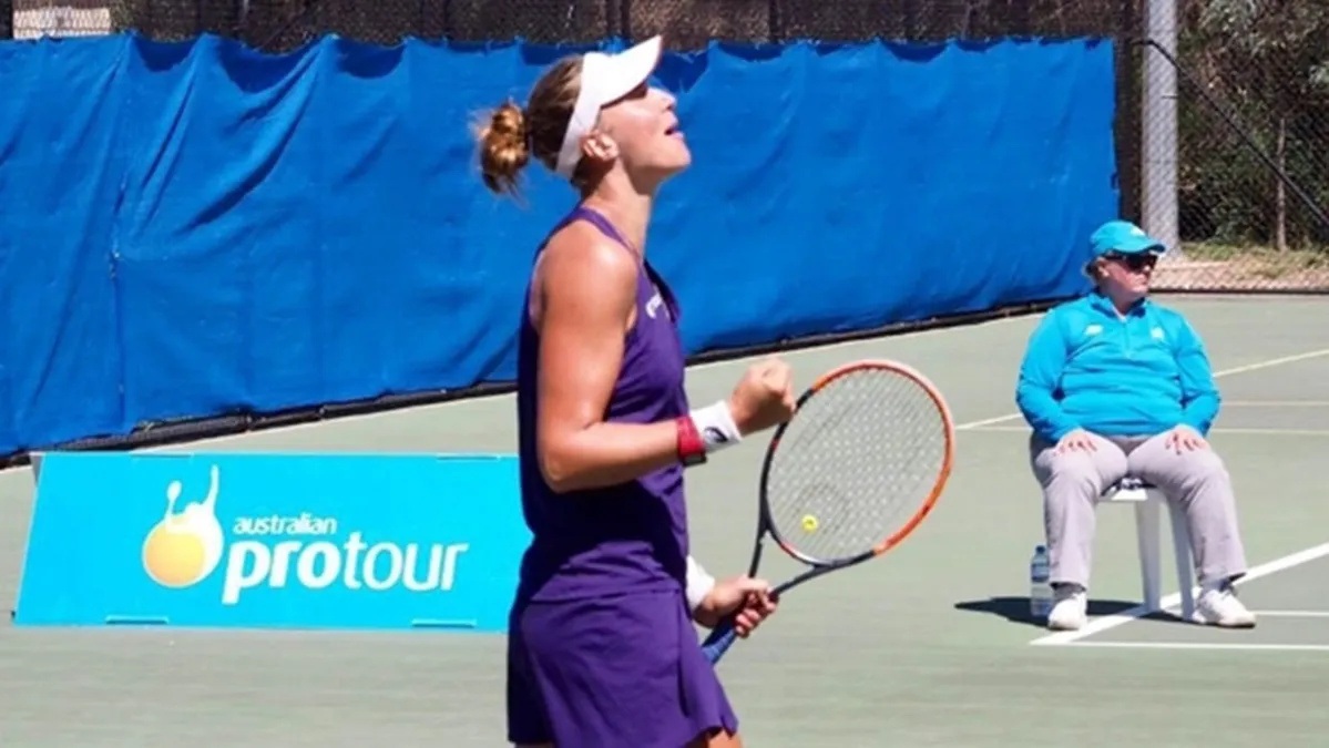 A tenista confirmou a classificação ao derrotar a croata Donna Vekic