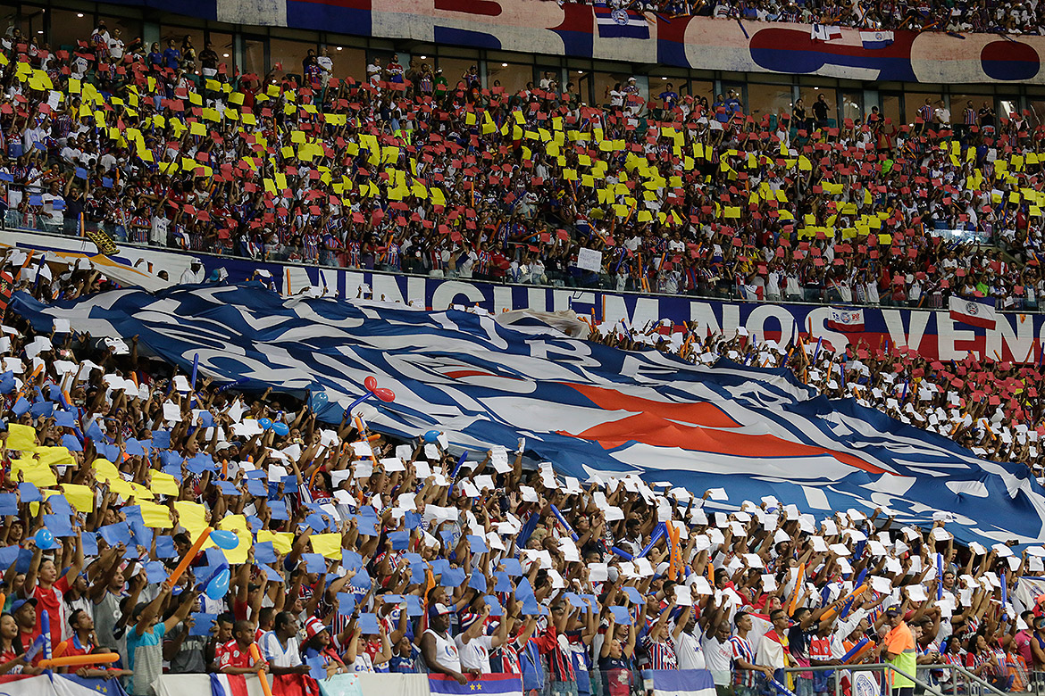 Com Fonte Nova lotada, Bahia vence Sport e é campeão da Copa do Nordeste