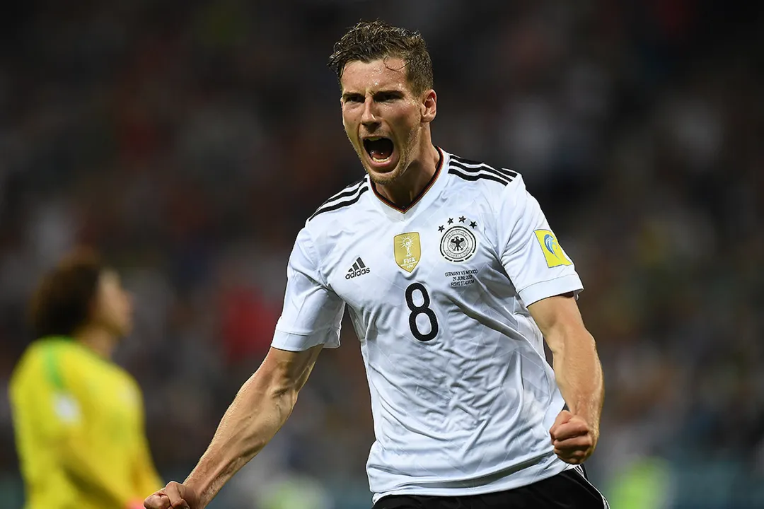 Goretzka foi o destaque da partida ao marcar dois gols
