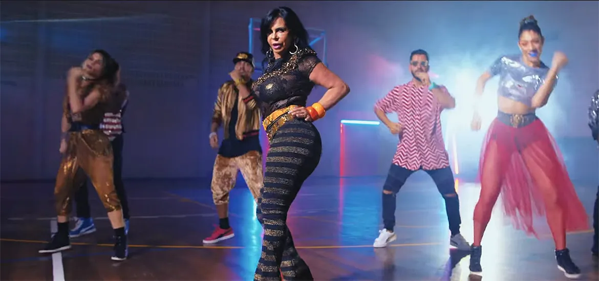'Rainha do rebolado' é a estrela do novo clipe da cantora norte-americana