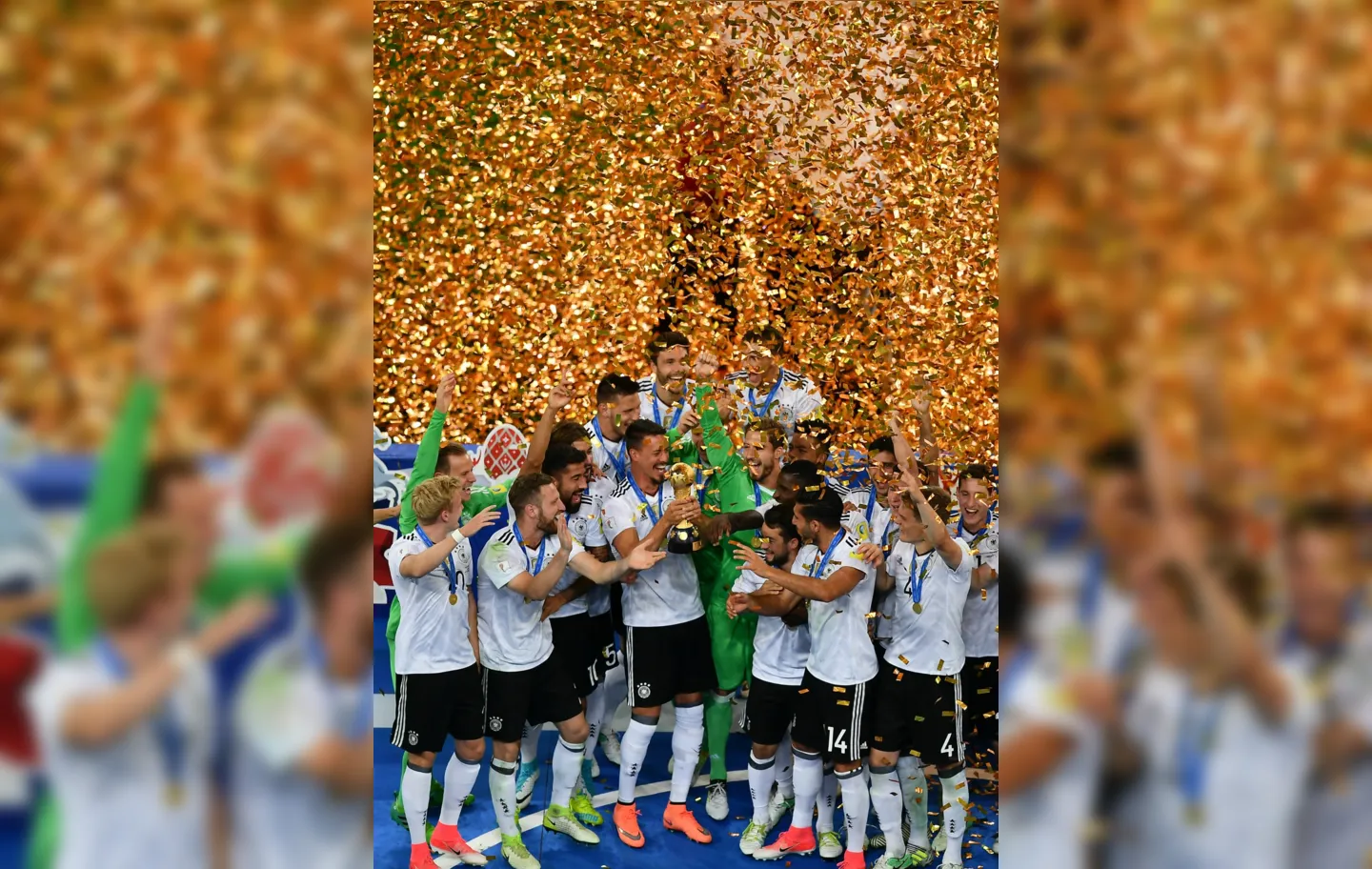 Com casa cheia, Alemanha bate o Chile e conquista mais um título