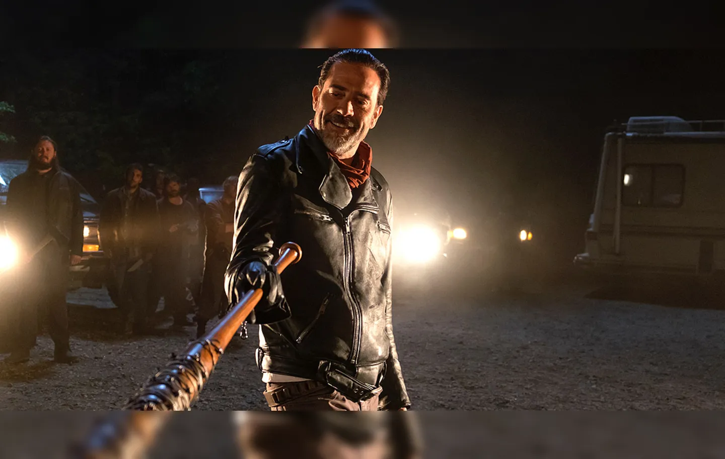 O ator Jeffrey Dean Morgan é o vilão Negan, no seriado norte-americano The Walking Dead