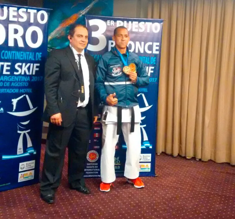 O militar é professor de Karatê em São Gonçalo dos Campos