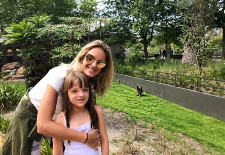 A filha da apresentadora foi comparada ao boneco "Chuck"