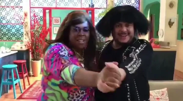 Cacau Protásio e Marcus Majella dançando "À Vontade"