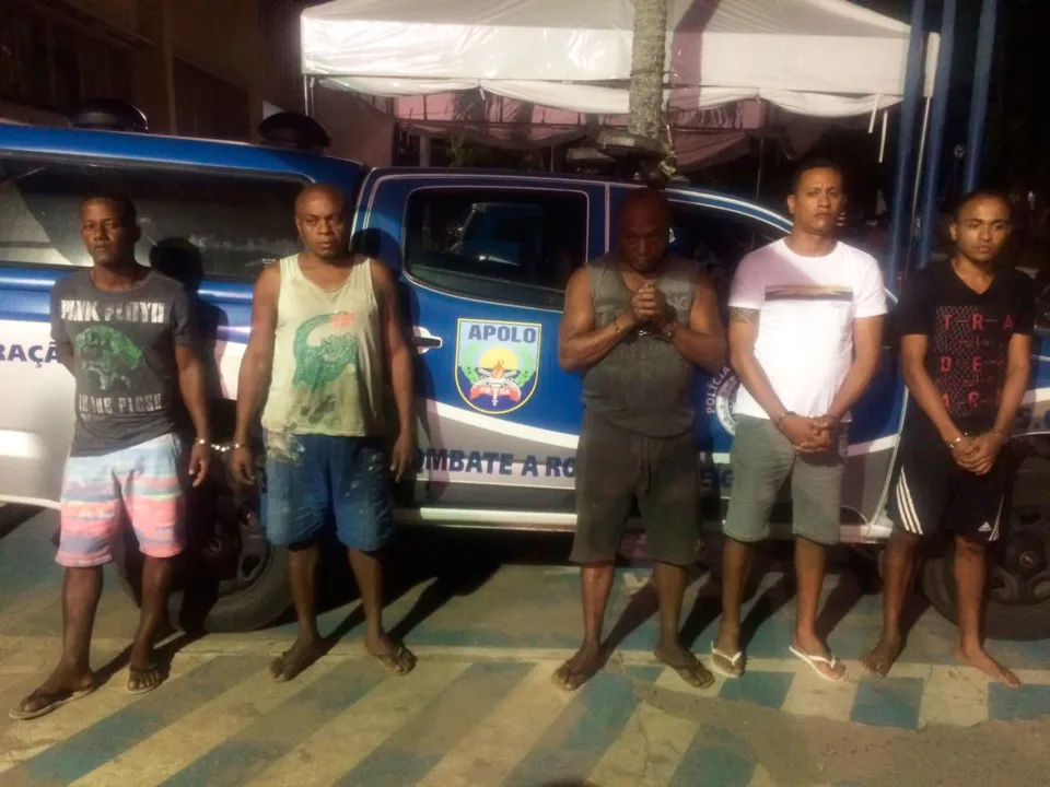 A quadrilha atuava no roubo e adulteração de veículos em Salvador e região metropolitana