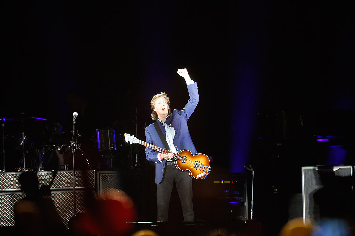 'Finalmente, eu vim para a Bahia', declara Paul McCartney em show na Fonte Nova