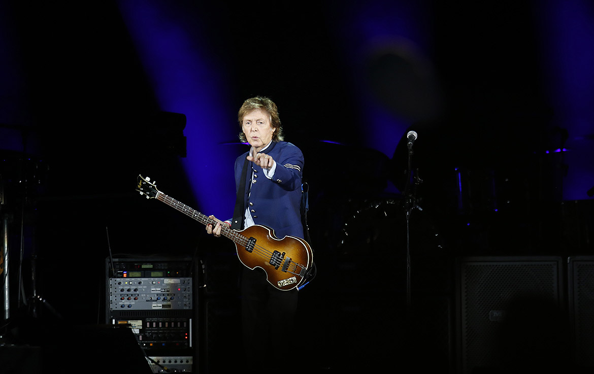 'Finalmente, eu vim para a Bahia', declara Paul McCartney em show na Fonte Nova