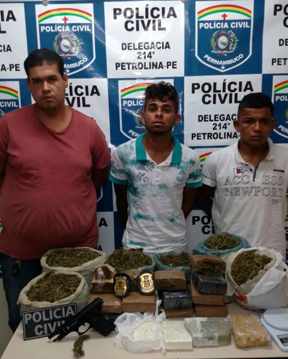 Um quarto comparsa do trio preso conseguiu fugir