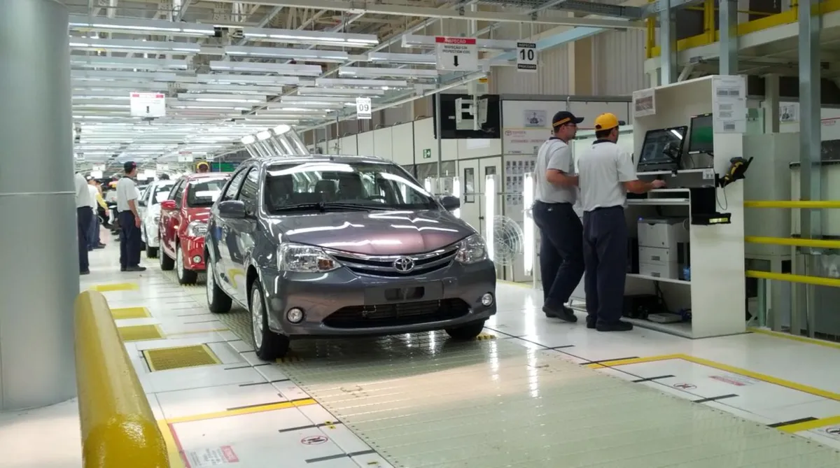A Planta de São Bernardo do Campo (SP) é a primeira fábrica da Toyota fora do Japão, com início das operações em 1962
