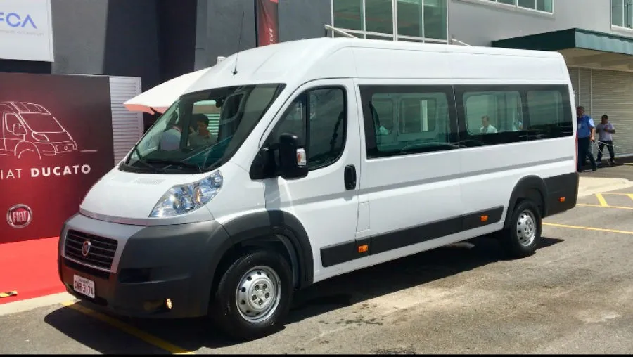 O Ducato mantém o motor Multijet 2.3 litros turbodiesel com melhorias no sistema de arrefecimento
