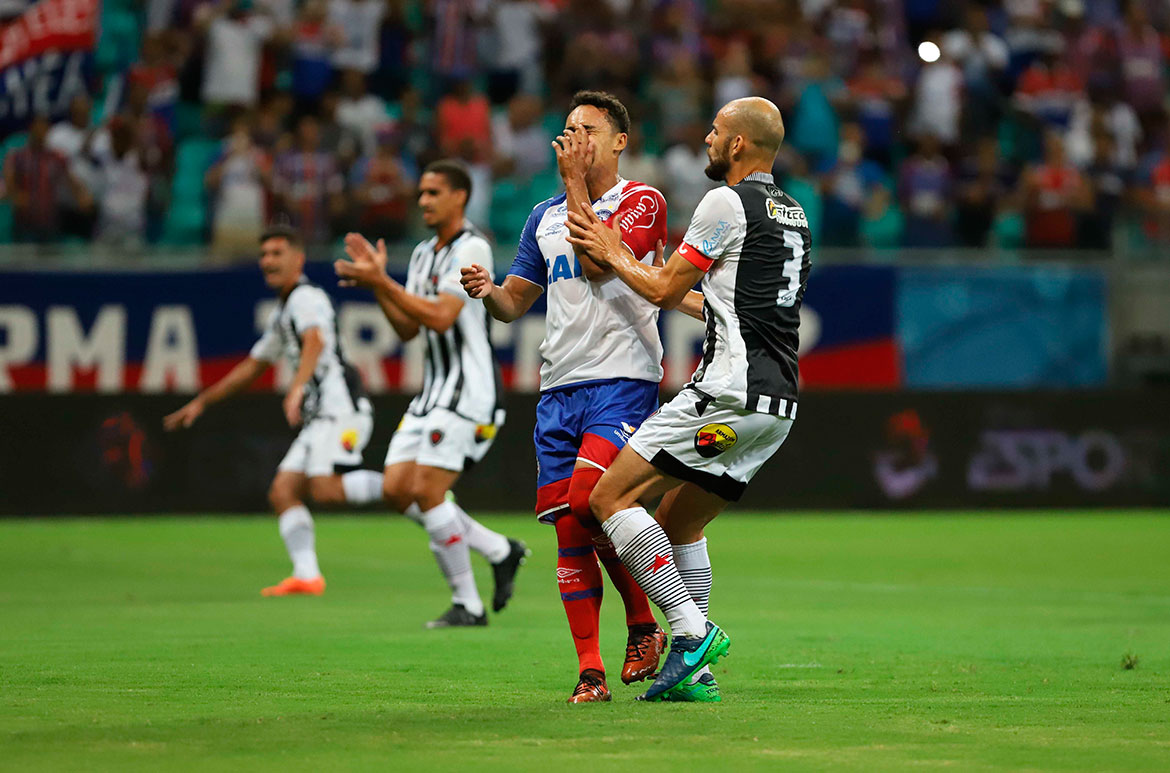 Atual campeão, Bahia perde do Botafogo-PB na estreia da Copa do Nordeste