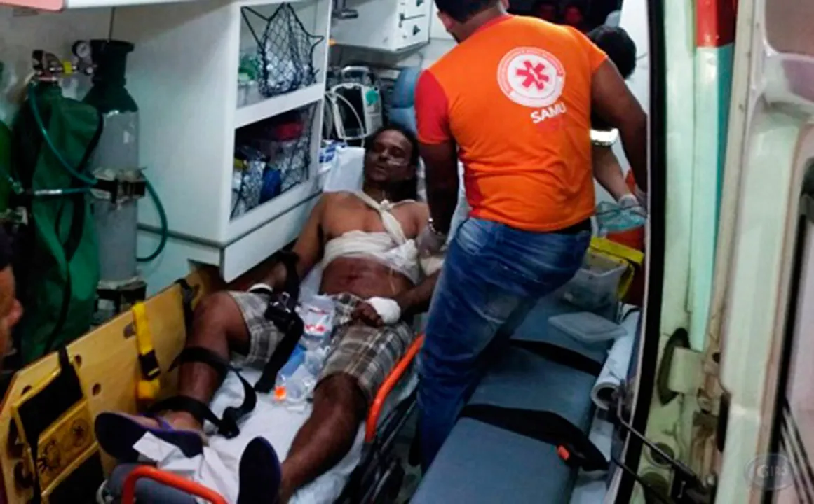 Vítima foi encaminhada ao Hospital Geral Prado Valadares, em Jequié