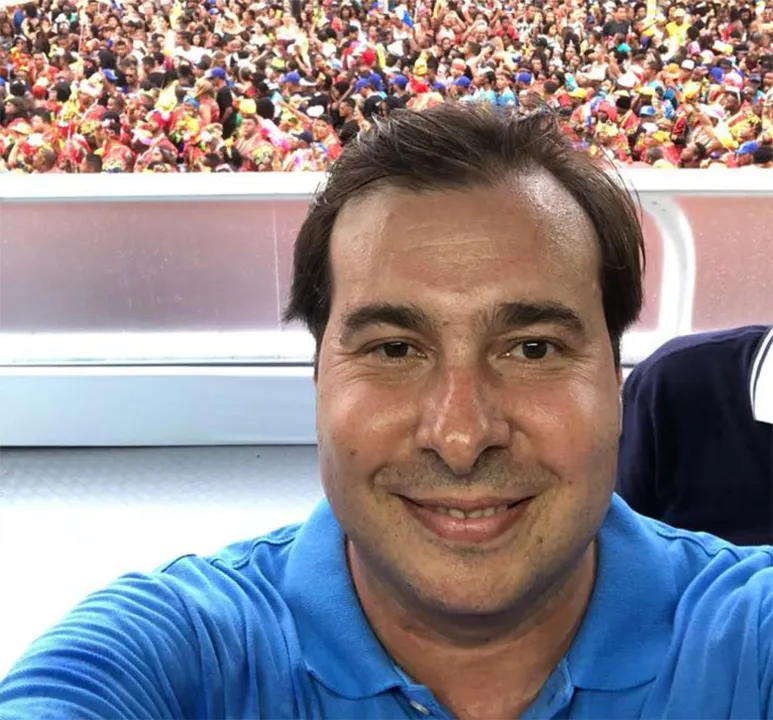 Maia participou do Carnaval de Salvador na última terça