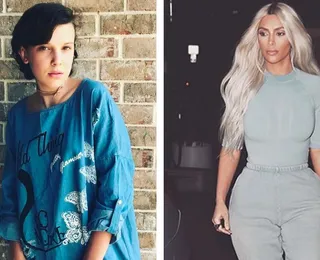 Estrela da série Stranger Things recebe presente de Kim Kardashian