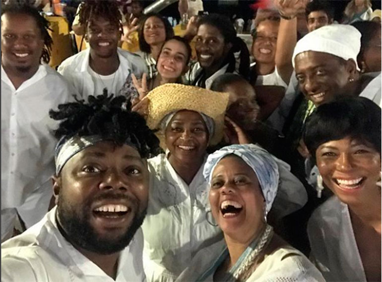 Soca fofo': elenco de 'Ó Pai Ó 2' curte festa em Salvador ao som de