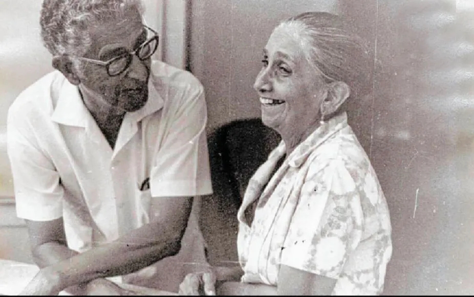 Seu Zeca e Dona Canô, em momento descontraído: casamento durou mais de 50 anos