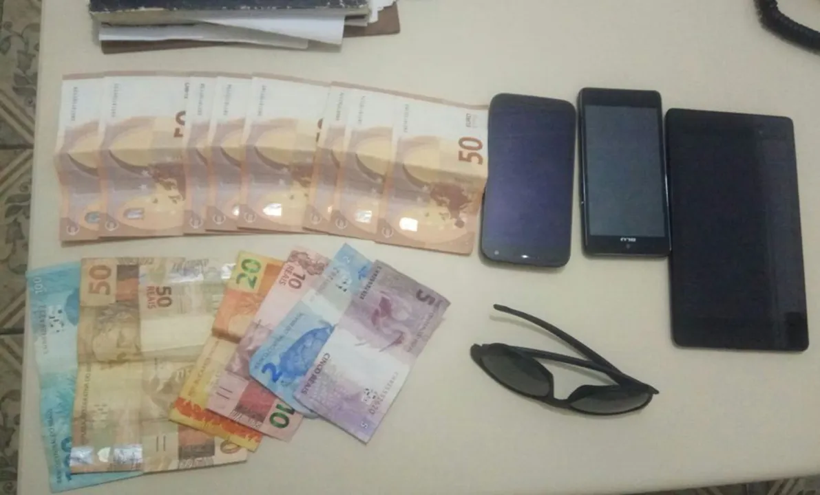Material furtado dos turistas foi recuperado