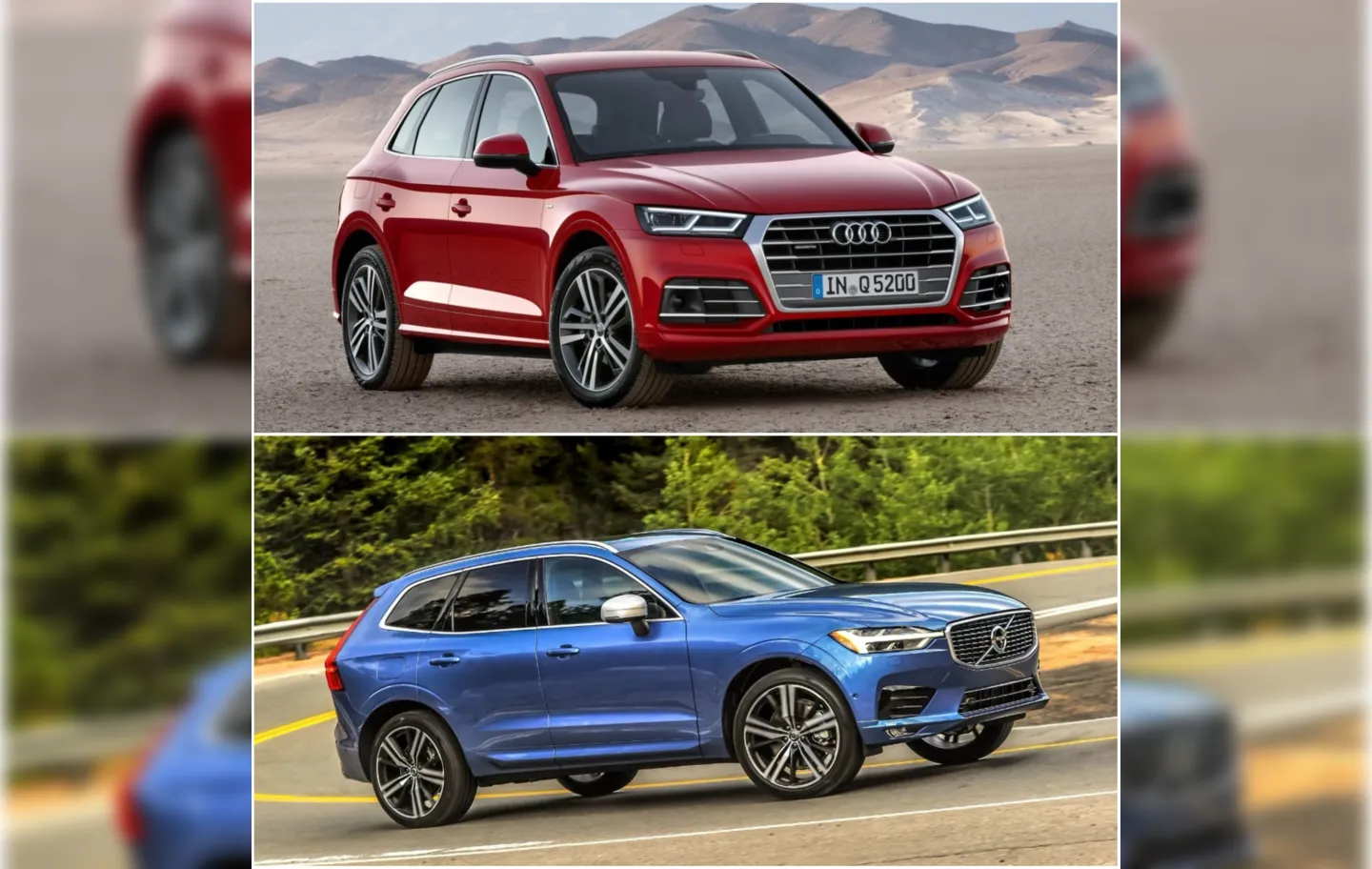 Volvo surpreende no quesito luxo, enquanto Audi manda melhor na esportividade