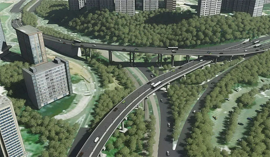 Projeção do BRT em Salvador