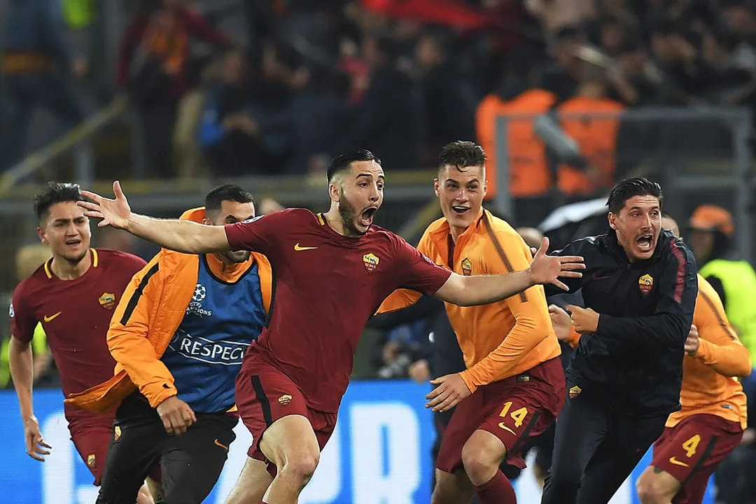 Italianos revertem o resultado negativo de 4 a 1, na Espanha, e vão brigar por vaga na final da Liga dos Campeões