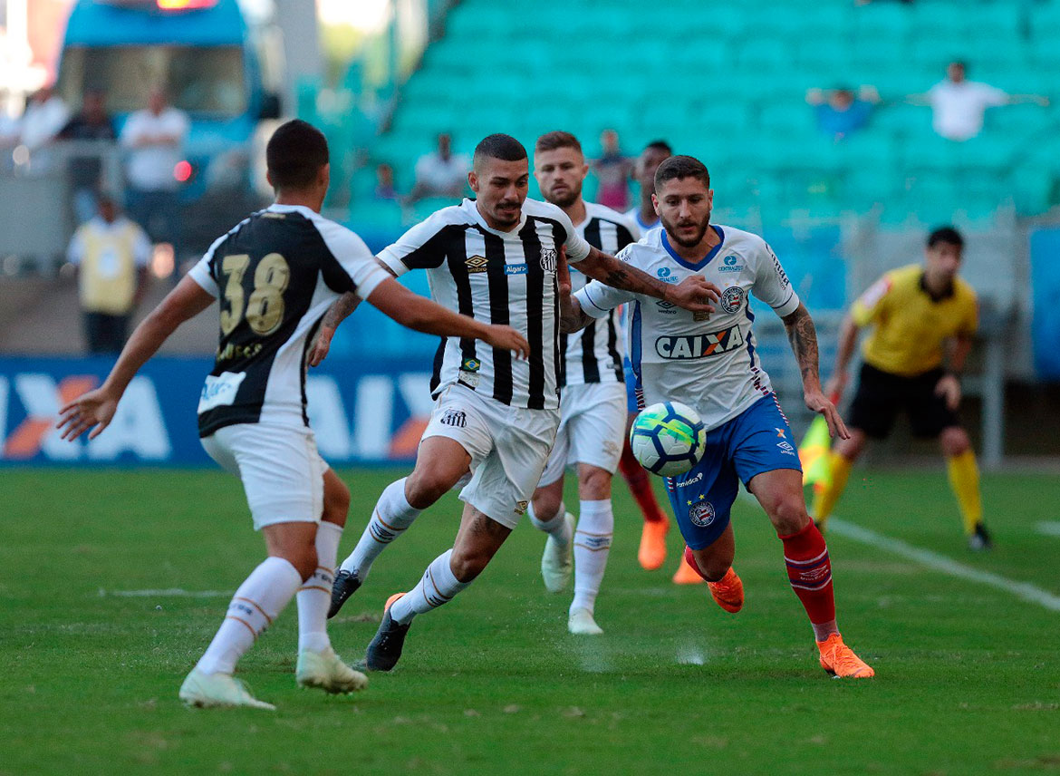 Bahia vence com gol de Brumado no último minuto dos acréscimos