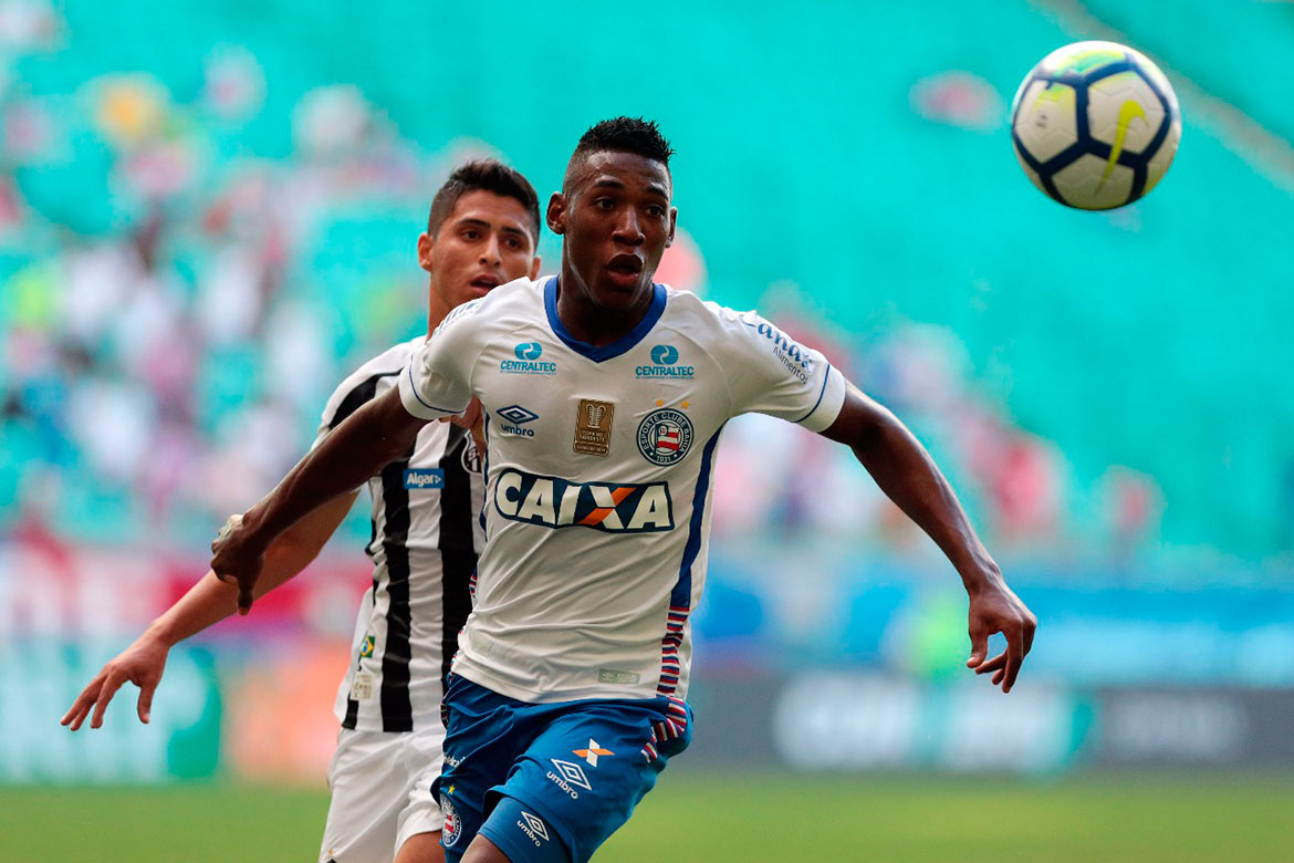 Bahia vence com gol de Brumado no último minuto dos acréscimos