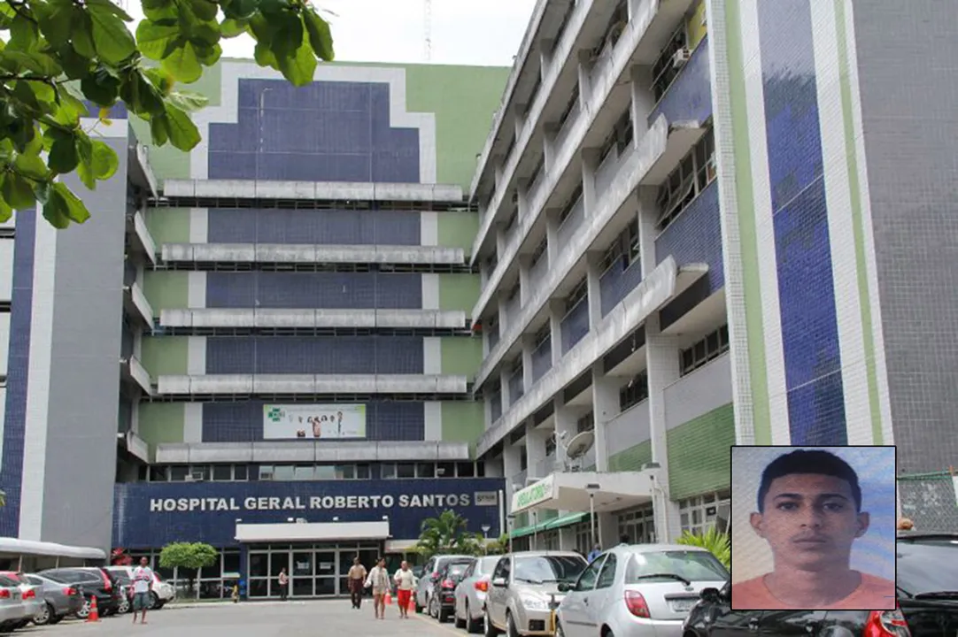 Baleado, Alan foi internado no Hospital Roberto Santos, no Cabula, mas não resistiu