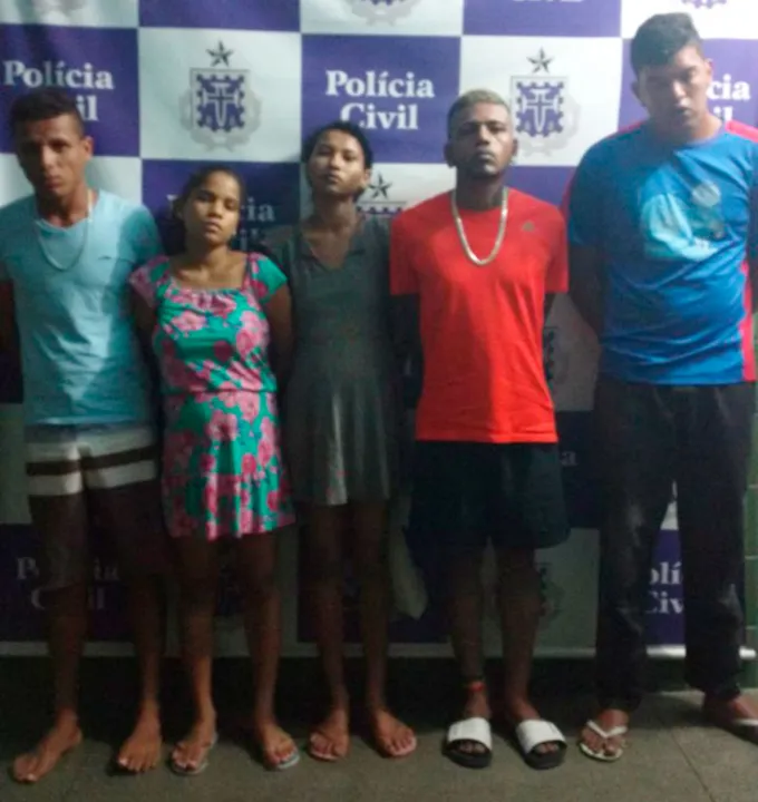 Um dos suspeitos revelou para a polícia que há outros integrantes da quadrilha