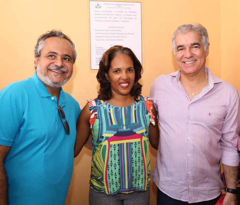 Ação reuniu o diretor do IPAC e o deputado Zé Neto. Raimunda Santana é a vice diretora da Associação