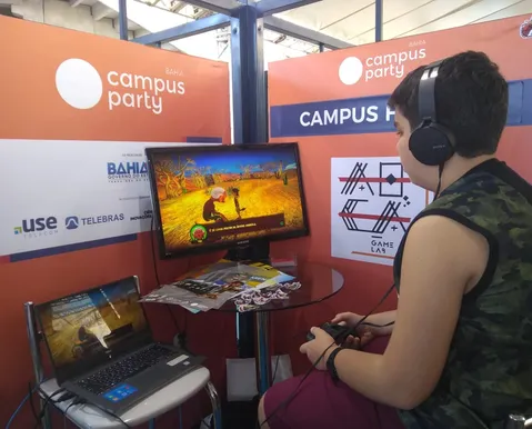 Exposição de games domina Área Open no último dia da CPBA