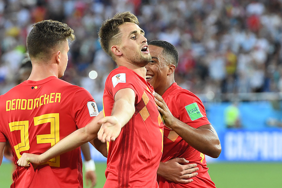 Bélgica vence Inglaterra, segue 100% na Copa e encara Japão nas oitavas